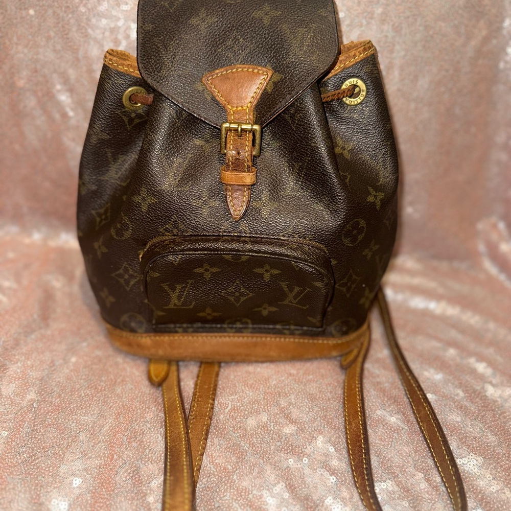 Louis Vuitton Dark Brown Monogram Backpack